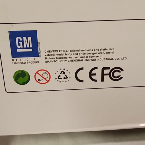 Lollipop Toys Chevy Camaro COPO 1:24 Friction Power Series Black NIB - Picture 5 of 5